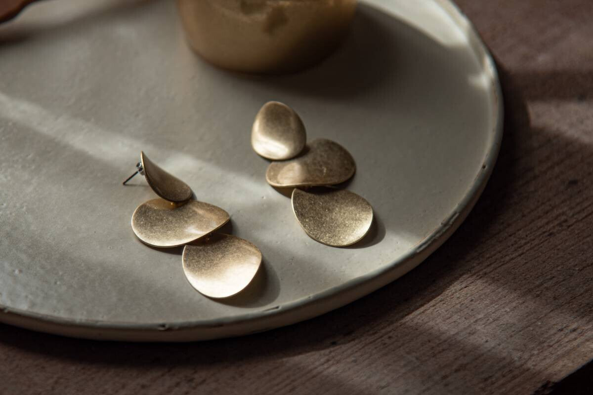 Jyuzan Mino Ware Small Plate - Mocha