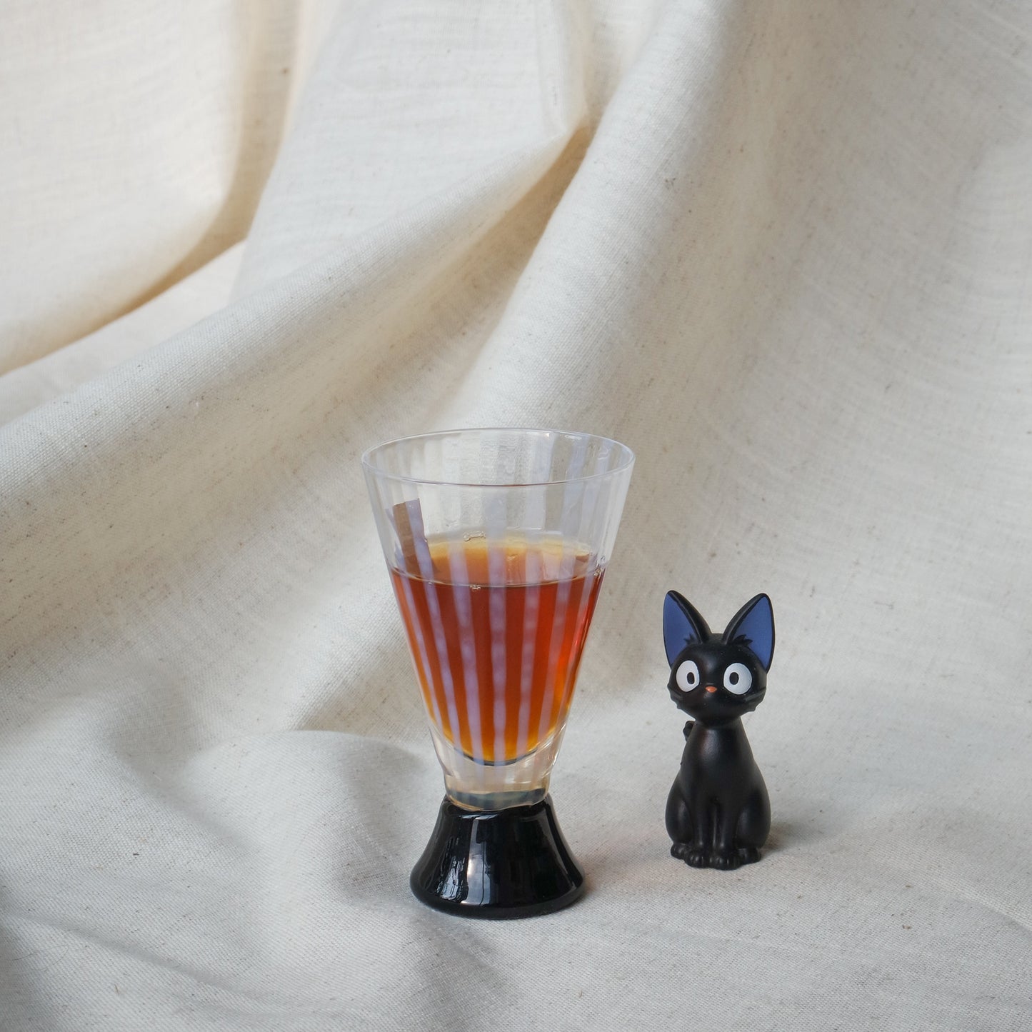 Hirota Glass Taisho Roman Stripe Stem Glass