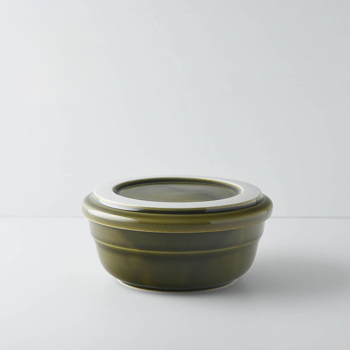 Tripware Recycled Bowl + Lid Set - Green